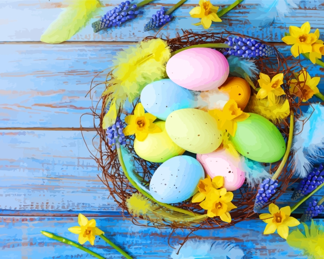Colorful Easters Painting By Numberss.png