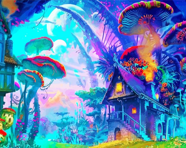 Colorful Fantasy Landscape Painting By Numberss.png