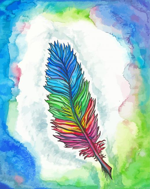 Colorful Feather Painting By Numberss.png