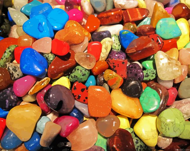 Colorful Gemstones Painting By Numberss.png