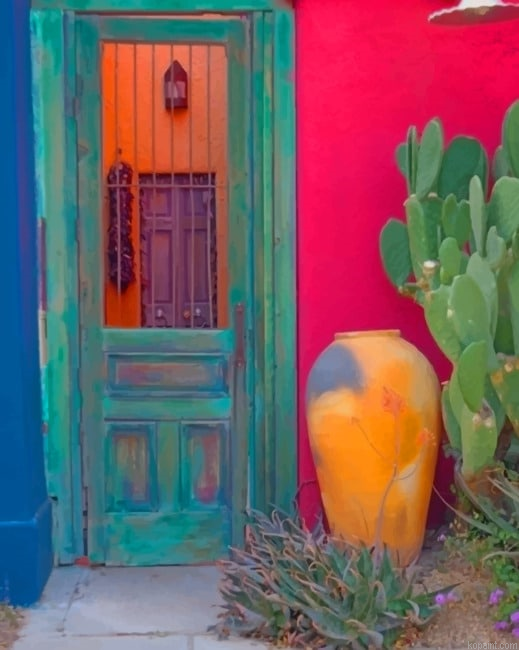 Colorful Hacienda New Painting By Numberss.png