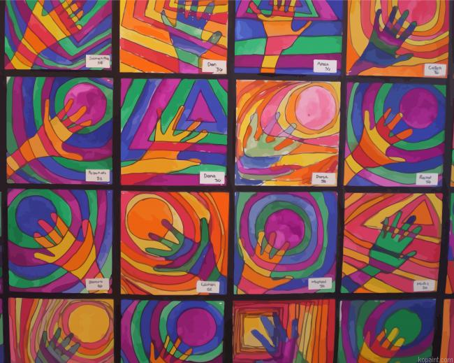Colorful Hands Painting By Numberss.png