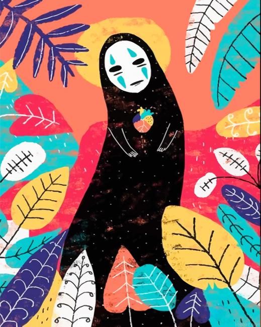 Colorful No Face Painting By Numberss.png