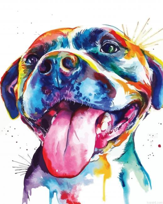 Colorful Pitbull Painting By Numberss.png