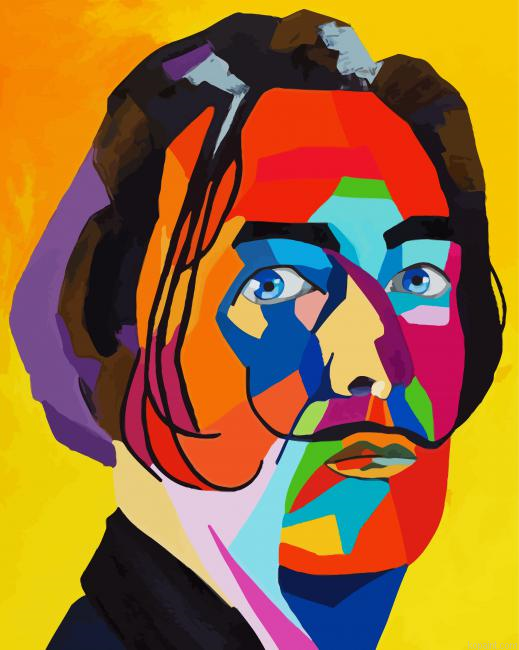 Colorful Salvador Dali Painting By Numberss.png