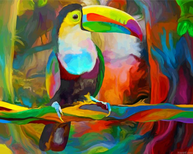 Colorful Toucan Painting By Numberss.png