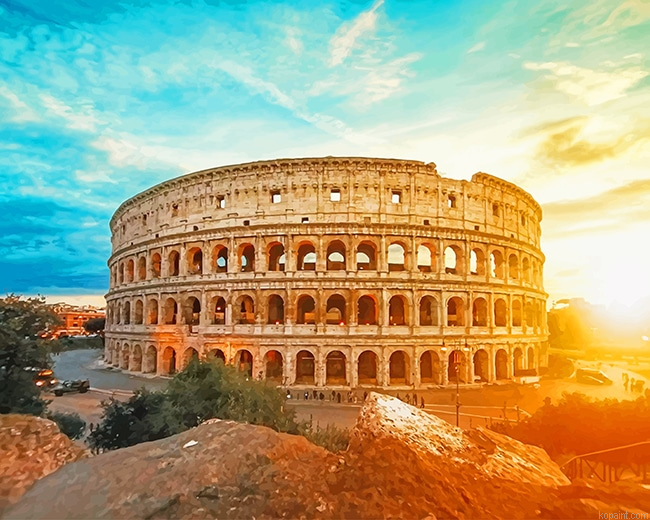 Colosseum Rome New Painting By Numberss.png