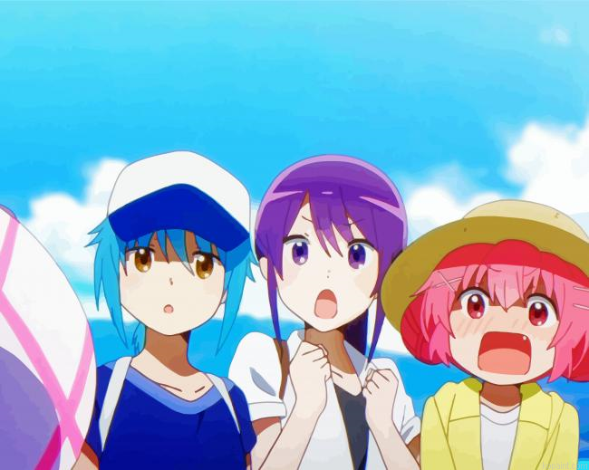 Comic Girls Painting By Numberss.png