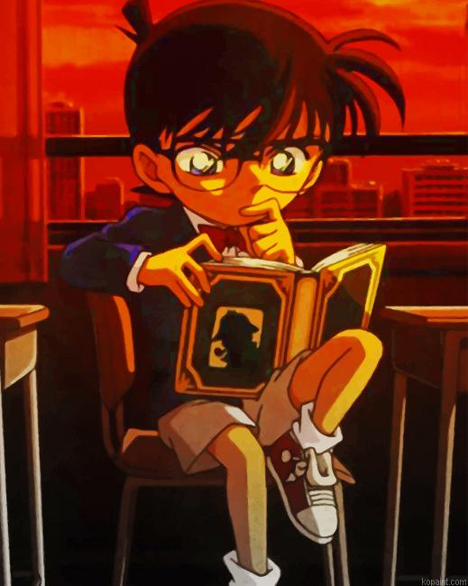 Conan The Japanese Anime Painting By Numberss.png