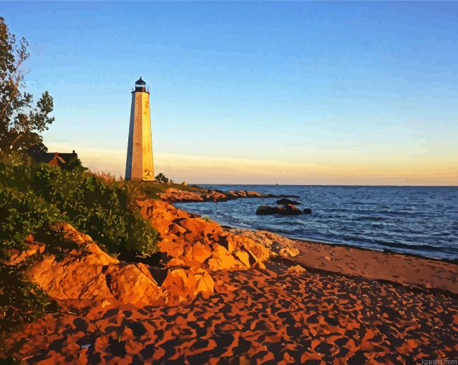 Connecticut Five Mile Point Lighthouse Painting By Numberss.png