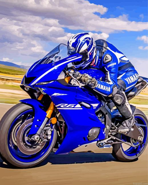 Cool Blue Motorcycle Painting By Numberss.png