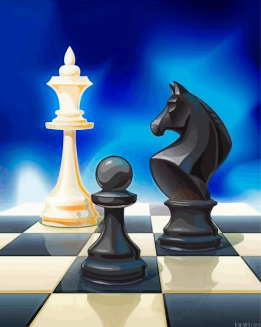 Cool Chess Board Painting By Numberss.png