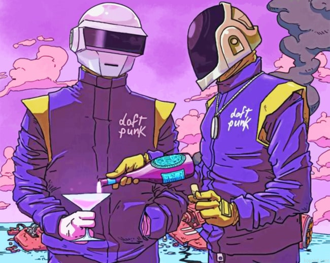 Cool Daft Punk New Painting By Numberss.png
