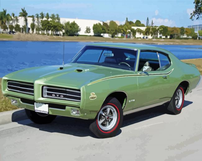 Cool Green Gto Painting By Numberss.png