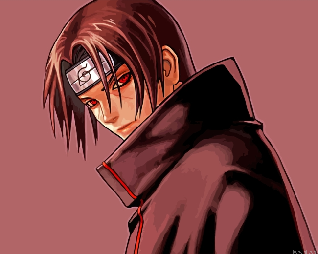 Cool Itachi Paint By Numbers