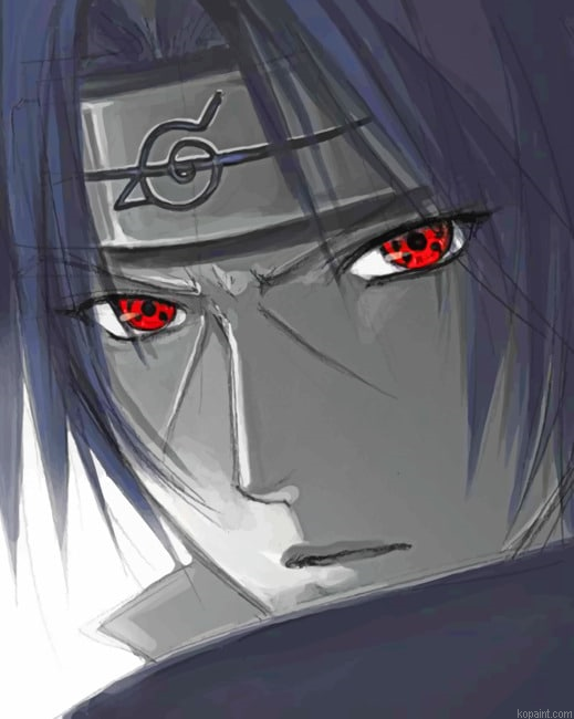 Cool Itachi Uchiha Animes Painting By Numberss.png