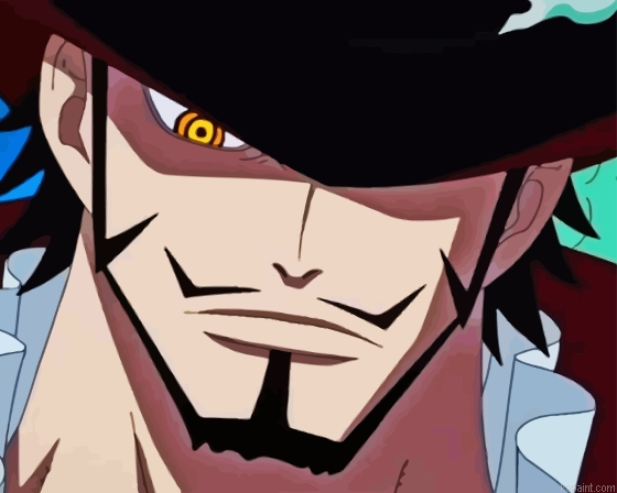 Cool Mihawk Painting By Numberss.png