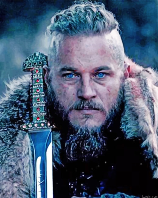 Cool Ragnar Actors Painting By Numberss.png