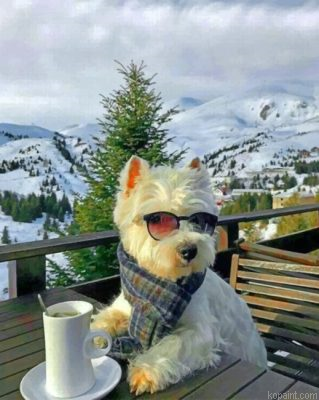 Cool Westie Painting By Numberss.png