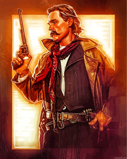 Cool Wyatt Earp Art Painting By Numberss.png