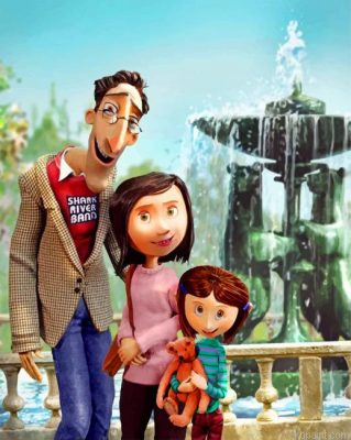 Coraline And Her Family Painting By Numberss.png