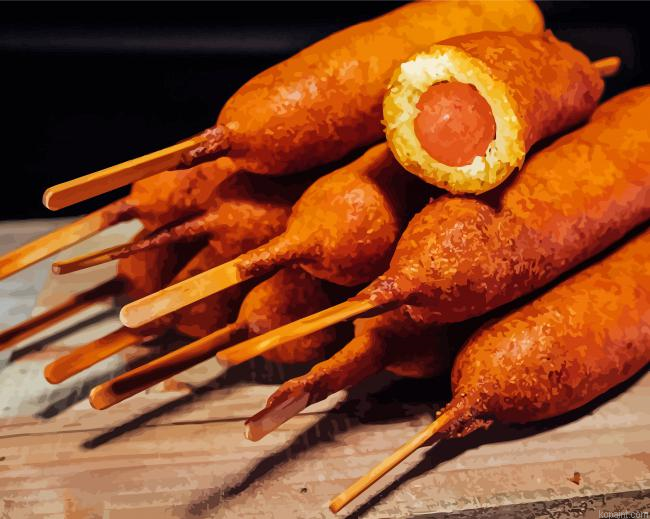 Corn Dog Painting By Numberss.png