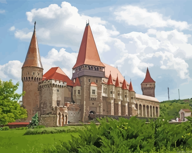 Corvin Castle Painting By Numberss.png