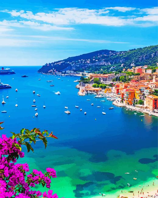 Cote D Azur Seascape Painting By Numberss.png