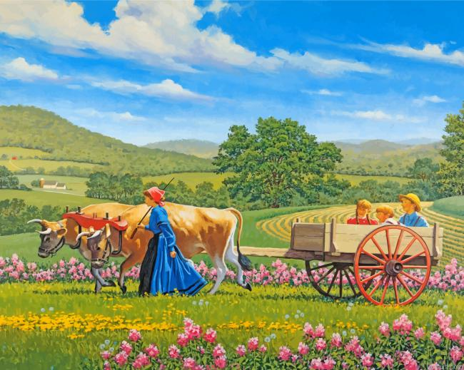Country Life John Sloane Paint By Numbers