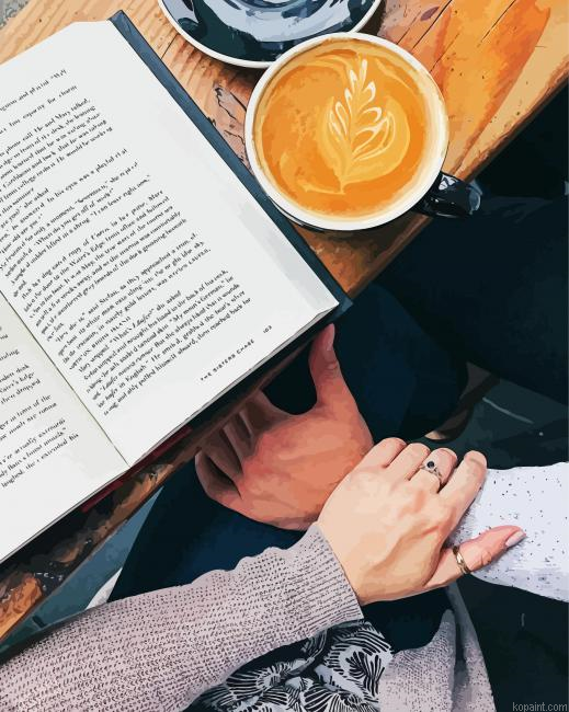 Couple Coffee Painting By Numberss.png