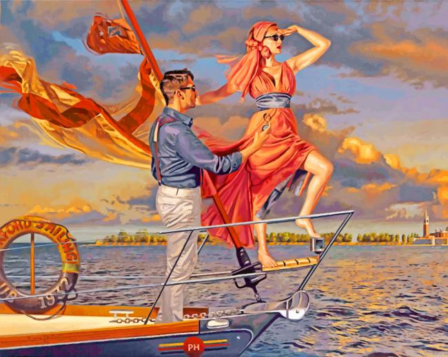 Couple Enjoying Their Holiday Painting By Numberss.png