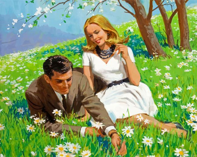 Couple In Nature Painting By Numberss.png