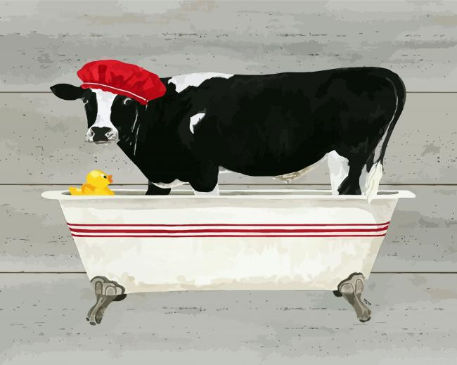 Cow In Tub Paint By Numbers.png