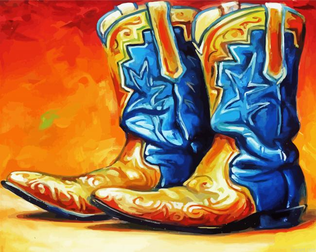 Cowboy Boots Painting By Numberss.png