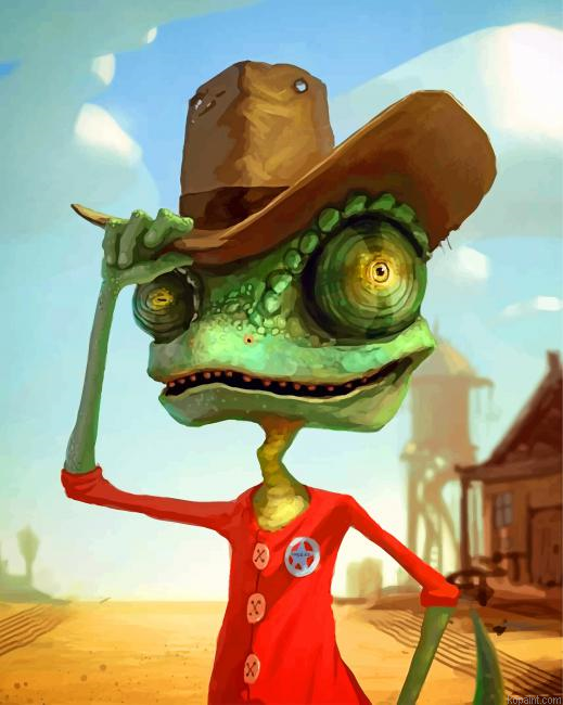 Cowboy Rango Painting By Numberss.png