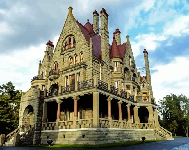 Craigdarroch Castle Canada Painting By Numberss.png