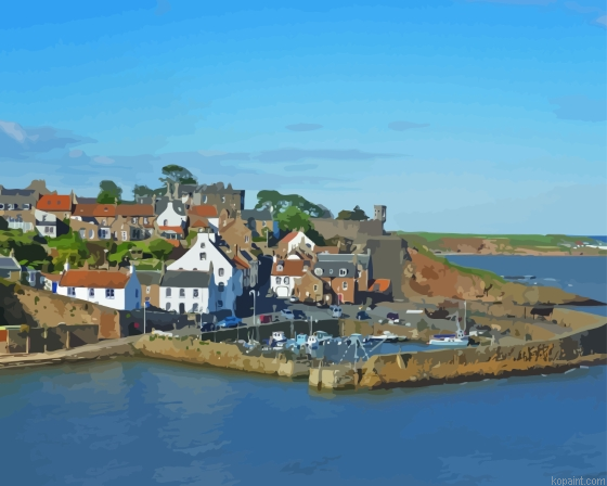 Crail In Scotland Painting By Numberss.png