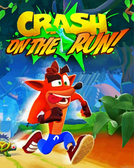 Crash On The Run Painting By Numberss.png