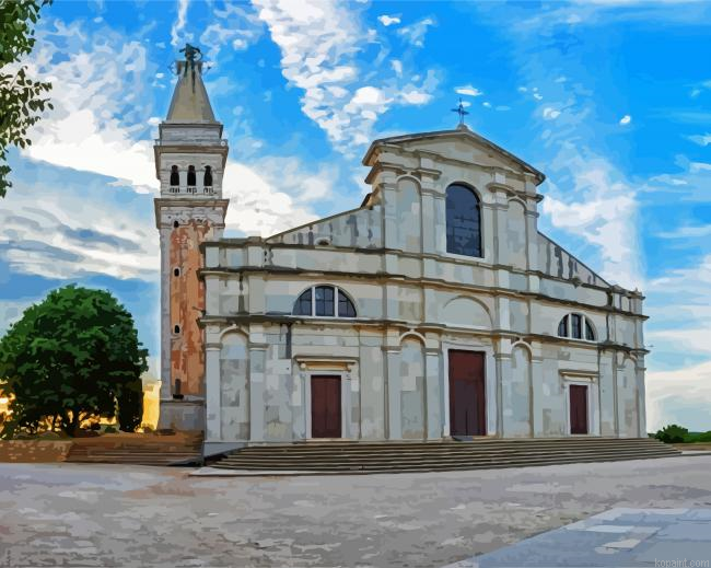 Crkva Sv Eufemija Rovinj Painting By Numberss.png