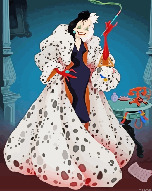 Cruella De Vil Painting By Numberss.png