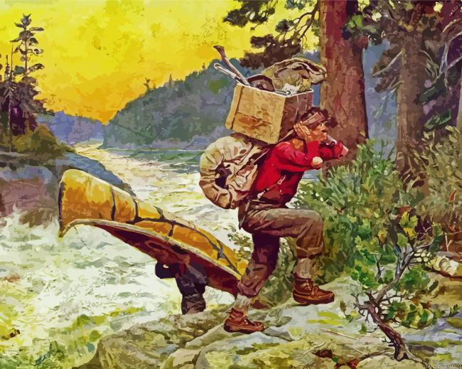 Cruisers Making A Portaging Painting By Numberss.png