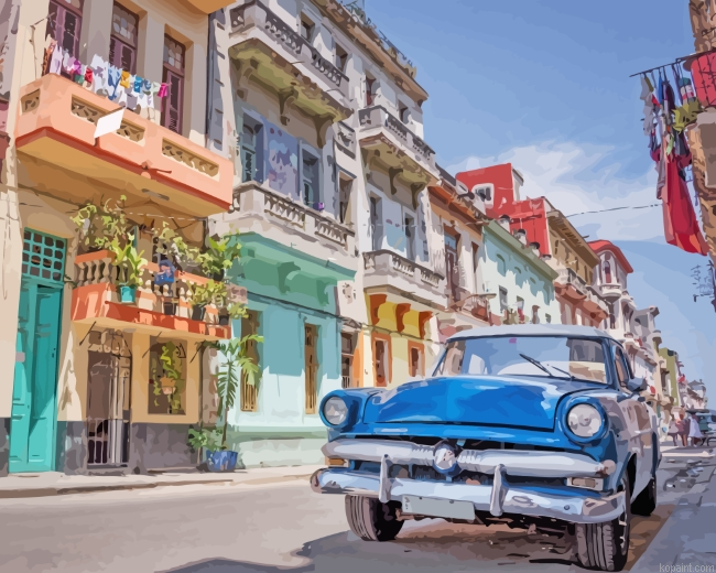 Cuba Havana Streets Painting By Numberss.png