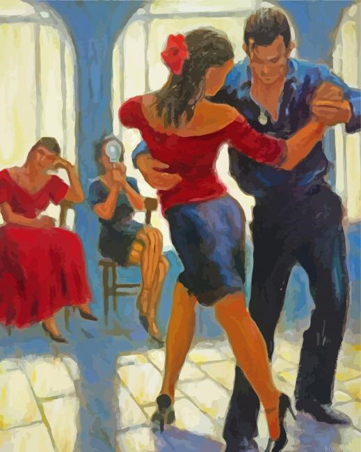 Cuba Salsa Dancers Painting By Numberss.png