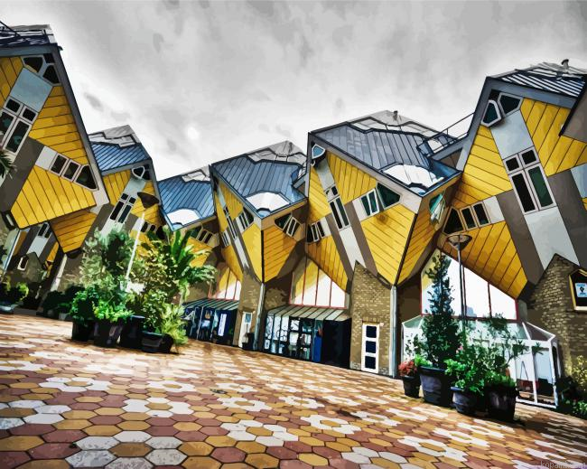 Cube Houses Rotterdam Paint By Numbers.png