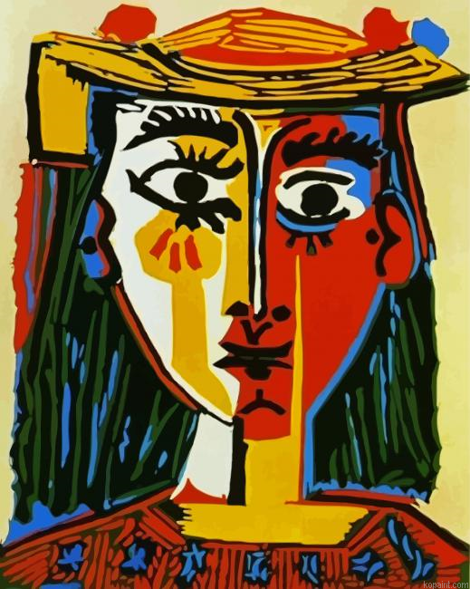 Cubism Abstract Paint By Numbers