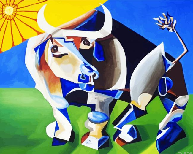 Cubism Thor Painting By Numberss.png
