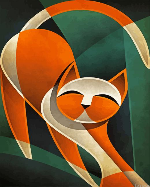 Cubist Cat Painting By Numberss.png