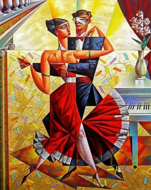 Cubist Dancers Painting By Numberss.png