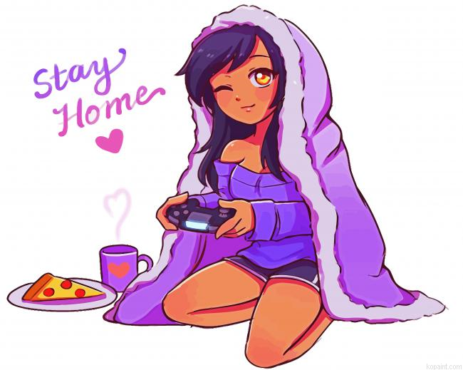 Cute Amaphu Anime Painting By Numberss.png
