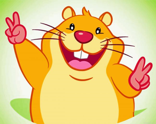 Cute Gopher Painting By Numberss.png
